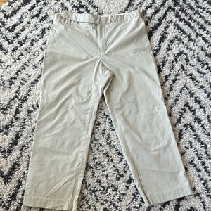 Banana Republic stretch capri pants size 12 cotton blend preloved